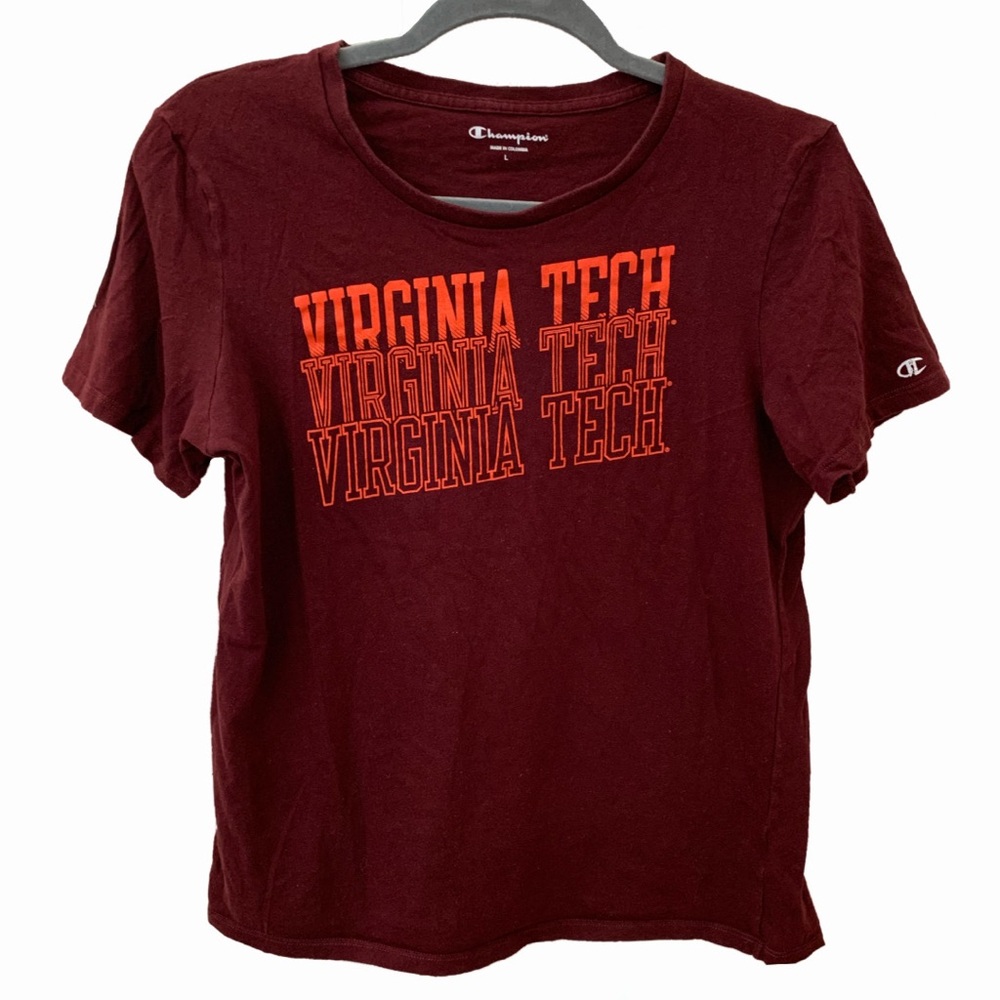 Virginia Tech Champion Printed Graphic Tee
